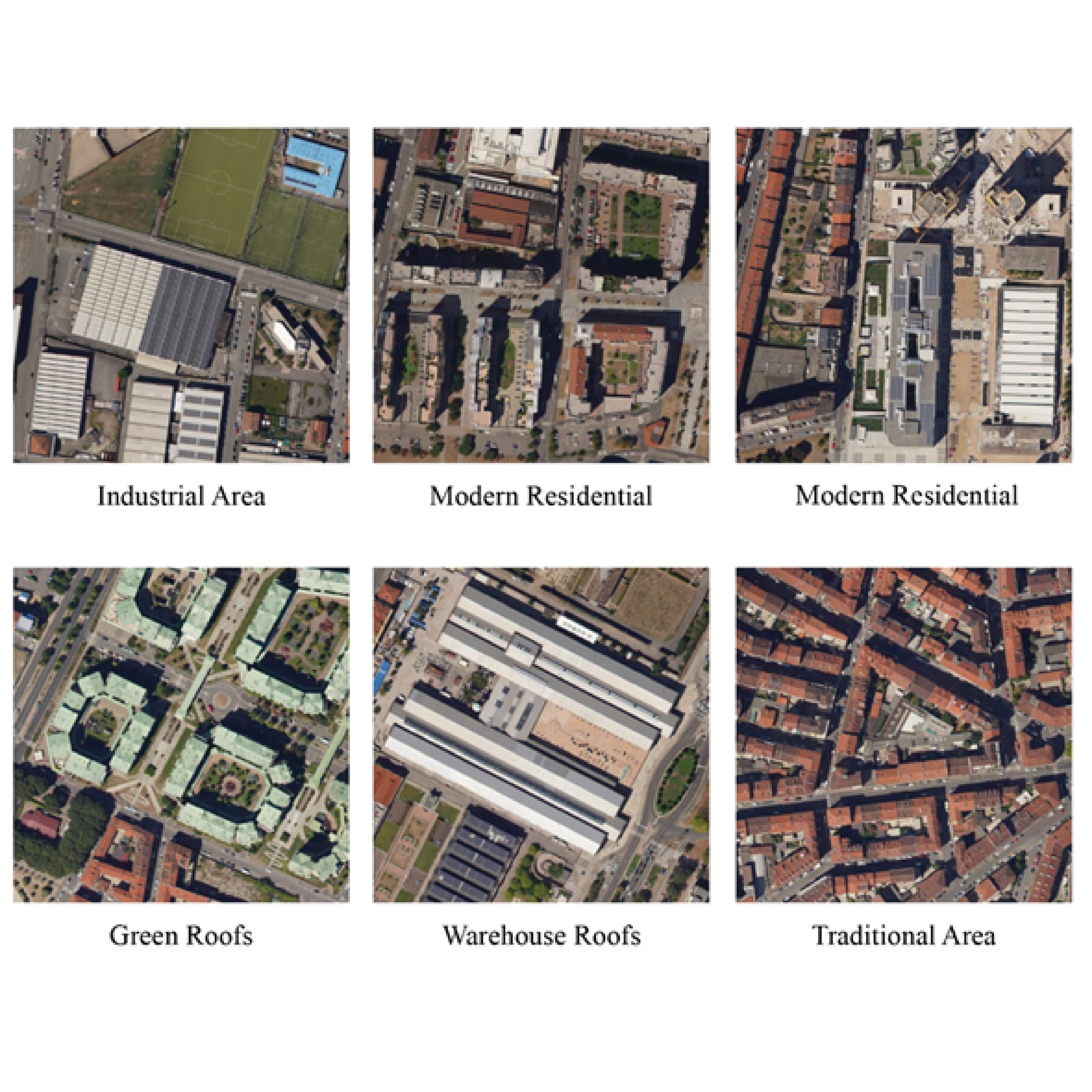 GeoAI urban image classification examples.
